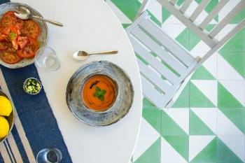 Polévka Gaspacho Polévka Gaspacho