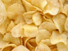 Domácí bramborové chipsy Ládi Hrušky