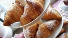 Nugátové croissanty  Ládi Hrušky